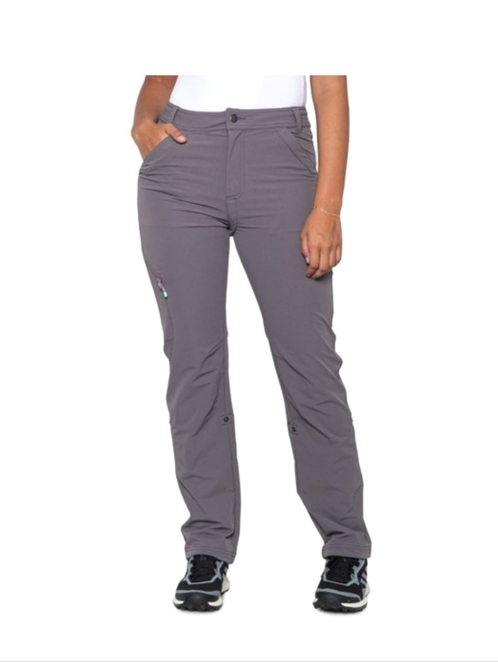 Shefly Go There Women's 10 Multi-Fly Hiking Pants Cascade Granite Rock Climbing
